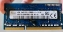 SKHY 海力士 DDR3 三代 SODIMM 筆記本電腦內(nèi)存條 4G DDR3 1600 標(biāo)壓 筆記本內(nèi)存 曬單實(shí)拍圖