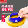 潛水艇馬桶法蘭密封圈防臭防漏水加厚膠圈墊圈通用型下水坐便器配件大全 黃油馬桶防臭法蘭圈丨通用尺寸 曬單實拍圖