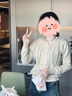 水沐飛卡綠色毛須邊針織開(kāi)衫女2025新款高級感洋氣外搭法式復古長(cháng)袖外套 卡綠色 M 曬單實(shí)拍圖