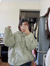 鉑吶苓防曬衣騎行露營(yíng)女夏季2025新款輕薄透氣寬松百搭潮流連帽上衣 連帽防曬服【綠色】 M 90-100斤 曬單實(shí)拍圖