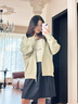森馬（Semir）森柔棉|商場(chǎng)同款外套女純色寬松慵懶2025秋連帽夾克101525108008 曬單實(shí)拍圖