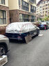 纖驪（xianli）汽車遮陽罩半罩車罩加厚防曬隔熱罩防雨雪半身套前擋罩汽車遮陽擋 越野半身罩【留言備注車型】銀色 曬單實拍圖