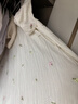 飛鳥和新酒【萊賽爾】短袖繡花連衣裙女2025夏季新款中長款寬松裙 滿幅圖案淡黃HPF01 M 曬單實(shí)拍圖