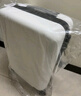 90分行李箱20英寸拉桿箱商務(wù)可登機(jī)旅行箱密碼箱子多瑙河白色 曬單實(shí)拍圖