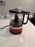 KitchenAid（凱膳怡）【國家補貼】絞肉機家用小型多功能廚房料理機切碎機嬰兒輔食機 帝王紅 5KFC3516CER 曬單實拍圖