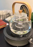 憶壺茶煮茶壺玻璃燒水壺高硼硅泡茶具電陶爐耐高溫可明火圍爐花茶提梁壺 曬單實(shí)拍圖