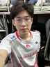 日本大賽服桃田賢斗世錦賽無(wú)袖背心羽毛球服男短袖比賽定制球衣服 白色短袖套裝-男款[全標(biāo)款] XL 曬單實(shí)拍圖