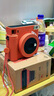 富士（FUJIFILM）instax SQUARE SQ1/SQ40立拍立得一次成像相機方形構圖拍照七夕禮 SQ1 赭石橙（現(xiàn)貨） 官方標配 曬單實拍圖