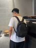SWISSMILITARY瑞士軍刀雙肩包男小型號迷你通勤背包休閑旅行小容量10升學生書包 炫酷黑 曬單實拍圖