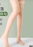 浪莎長(zhǎng)筒絲襪女高筒大腿褲襪夏季超薄性感防滑肉色過(guò)膝絲襪 曬單實(shí)拍圖