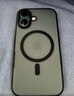 猩球衛(wèi)士保護(hù)殼適用Apple/蘋果iPhone16磁吸手機(jī)殼高級(jí)感全包軟邊防摔硅膠套磨砂透明膚感簡約商務(wù)外殼黑 曬單實(shí)拍圖