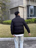 啄木鳥棉服男2025秋冬新款潮流百搭立領(lǐng)棉衣外套男加厚保暖男士休閑棉襖 MY1912黑色 4XL 建議175-190斤 曬單實拍圖