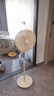 美的（Midea）【國家補貼】落地扇輕音幸運草安睡電風(fēng)扇家用智能變頻一級能效風(fēng)扇臥室輕音桌面立式兩用電扇家用 【國家補貼】幸運草安睡MAX丨升級加高聲控大網(wǎng)罩 曬單實拍圖