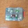欣沁 小藥盒便攜一周分裝藥盒隨身收納分藥盒迷你藥品藥丸盒子雙層10格藥盒多功能收納盒 曬單實拍圖