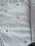 MEJU純棉雙層紗布女長(cháng)袖睡衣溫柔粉色可愛(ài)刺繡V領(lǐng)家居服套裝女裝 紫色 L (165) 116-130斤以?xún)?曬單實(shí)拍圖