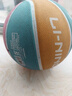 李寧（LI-NING）籃球兒童5號(hào)比賽室內(nèi)外耐磨水泥地幼兒小學(xué)生青少年戶外橡膠五號(hào) 曬單實(shí)拍圖
