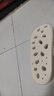 IQGD涼拖鞋男地板拖鞋女情侶室內(nèi)外居家簡約浴室2215 卓越白 42-43 曬單實拍圖