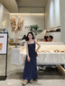 棉致假兩件碎花吊帶連衣裙子女夏季205新款法式絕美海邊度假沙灘長(zhǎng)裙 碎花連衣裙 L 55/60kg 曬單實(shí)拍圖