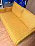 宜家（IKEA）FRIDHULT弗里德胡特沙發(fā)床伸縮雙人小戶型客廳沙發(fā)床簡(jiǎn)易 沙發(fā)床斯科特伯 黃色 曬單實(shí)拍圖