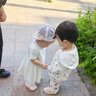 FILAxBAMBOOMATES斐樂童裝兒童服裝連衣裙2025夏季嬰幼童裙子 曬單實拍圖