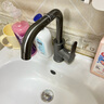 高品質(zhì)洗臉盆水龍頭家廚房洗手盆衛(wèi)生間面盆冷熱萬向機械臂龍頭 【槍灰冷熱】萬向旋轉(zhuǎn)+80cm管 曬單實拍圖