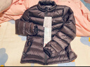 君羽戶外羽絨服男800蓬95絨白鵝絨輕便中厚保暖時尚立領(lǐng)鵝絨服 D52081 黑色 M 推薦女96-105斤/男121-135斤 曬單實拍圖