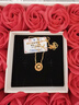 中國黃金（CHINA GOLD）黃金項鏈雙環(huán)小蠻腰項鏈5G精品莫比烏斯環(huán)女套鏈跨年禮物送女生女 約3.5g 曬單實拍圖