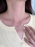 APM MonacoMaille Marine豬鼻子項(xiàng)鏈時(shí)尚設(shè)計(jì)感生日送女友七夕禮物 Maille Marine項(xiàng)鏈 曬單實(shí)拍圖