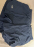 李寧（LI-NING）泳褲男士防尷尬寬松平角沙灘泳褲雙層溫泉海邊度假游泳褲黑色XL 曬單實(shí)拍圖
