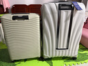 新秀麗（Samsonite）經(jīng)典貝殼拉桿箱男女超輕盈旅行行李箱升級版 白色 CS2 30英寸 曬單實(shí)拍圖
