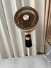 創(chuàng)維【全屋驅蚊】空氣循環(huán)扇家用電風扇落地扇2025新款大風量語音遙控輕音節(jié)能臥室小風扇Q522 白咖色 曬單實拍圖