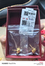 中銀億金醒獅黃金耳釘足金耳環(huán)鑲嵌耳飾品生日七夕情人節(jié)禮物送女友老婆 琺瑯醒獅耳飾【金重約6.8g】 曬單實拍圖