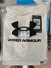 安德瑪（Under Armour）男女童休閑戶外寬松印花圓領(lǐng)短T童裝短上衣252320305 白色 160 曬單實(shí)拍圖
