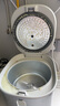美的（Midea）電飯煲 0涂層電飯鍋4升 316L不銹鋼內(nèi)膽3-4人家用多功能無涂層微壓智能預(yù)約MB-RE476S 曬單實(shí)拍圖
