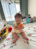 G.DUCKKIDS小黃鴨嬰兒衣服夏季薄款外出服新生女寶寶夏裝純棉吊帶連體衣夏天 愛心杏色-帶帽（碼偏?。?73cm 建議3-6個(gè)月12-16斤 曬單實(shí)拍圖