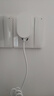 智能音箱充電器適用天貓精靈配件充電線X1/C1/CCL/IN方糖R2曲奇M1電源適配器 適用天貓精靈12V1A白色直頭/1.5米 曬單實拍圖