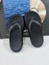 JCZS德國海邊沙灘人字拖男女夏季防滑涼拖鞋情侶厚底耐磨夾拖沙灘鞋 白色 38-39 245 (37-38) 曬單實(shí)拍圖