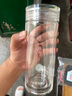 思寶（SIBAO） 思寶玻璃杯高山流水雙層口杯隔熱自然沉淀泡茶杯商務(wù)車載辦公杯 3號(460ml) 曬單實拍圖
