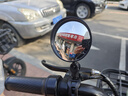 TEAEGG山地自行車后視鏡電動自行車倒車鏡廣角凸面鏡電動自行車反光鏡 圓形大號鏡2個裝【8cm鏡片】 曬單實拍圖