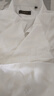 雅戈?duì)枺╕OUNGOR） 襯衫男士 夏季青年男休閑正裝襯衫 GSDP10171BJA 純白 44 曬單實(shí)拍圖