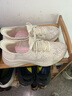 斯凱奇（Skechers）閃穿鞋女鞋夏季一腳蹬健步鞋蕾絲透氣休閑慢跑鞋運(yùn)動(dòng)健身鞋150169 曬單實(shí)拍圖