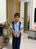G.DUCKKIDS童裝三月三民族服飾兒童演出服少數民族男女童苗族壯族節日套裝 男童藍色aommigm 130 建議120-130cm7-8歲cm 曬單實(shí)拍圖