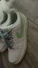 耐克NIKE女子休閑鞋 COURT VISION LOW運動鞋F(xiàn)V9952-104白/蘋果綠39 曬單實拍圖