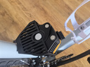西騎者（WestBiking）自行車鎖防盜折疊鎖防水防銹抗液壓剪便攜支架鑰匙鎖密碼鎖 黑色【密碼鎖】帶鎖架 曬單實拍圖