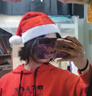 毛絨圣誕帽兒童成人帽圣誕帽子裝飾品創(chuàng)意玩具圣誕節(jié)禮物小禮品 兒童款 加厚長(zhǎng)絨帽 曬單實(shí)拍圖