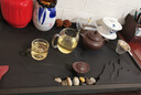 四美堂烏金石茶盤家用整塊石頭茶臺(tái)功夫茶具套裝辦公大小號(hào)茶托盤80*40 曬單實(shí)拍圖