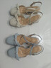 他她（TATA）氣質(zhì)包頭涼鞋女粗跟通勤優(yōu)雅涼鞋外穿夏7SG15BH4 蘭色 35 曬單實(shí)拍圖