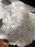哈尼天空嬰兒夏季薄款連體衣紗布衣服寶寶夏裝和尚服短袖外出服睡衣 繁花云 80cm 曬單實(shí)拍圖