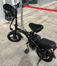綠源電動自行車新國標(biāo)代駕折疊電動車超長續(xù)航鋁合金鋰電池助力電瓶車 航空版-10A-純電30公里 曬單實拍圖