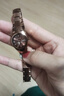 歐利時(shí)（OLEVS）瑞士認證品牌手表女簡(jiǎn)約氣質(zhì)女士手表鎢鋼雙日歷夜光防水石英腕表 OLEVS-8697女-鎢鋼玫金色 曬單實(shí)拍圖